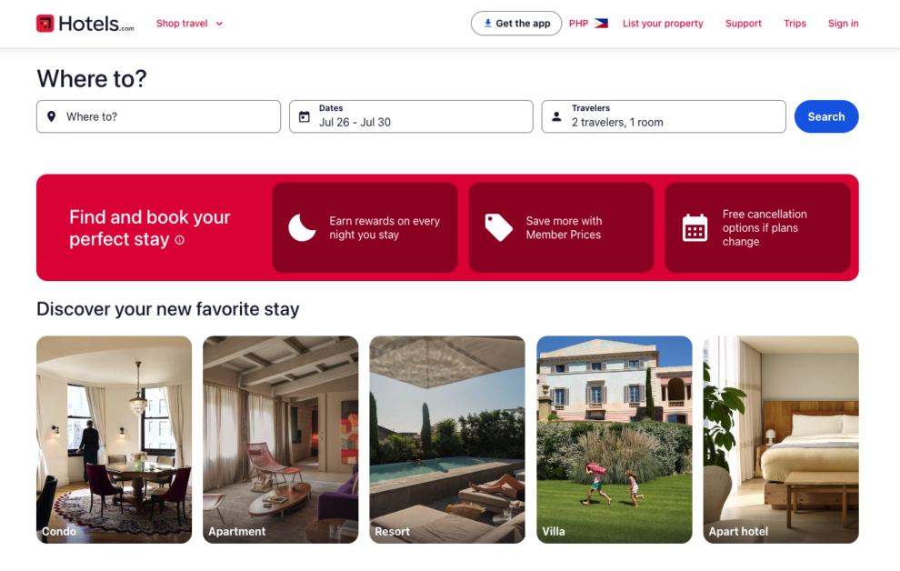 Hotels.com Philipines