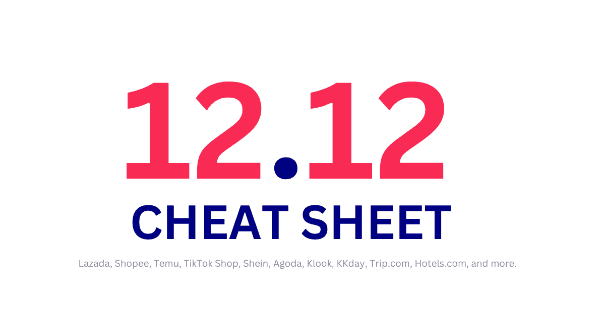 12 - 12 Cheat Sheet 2024