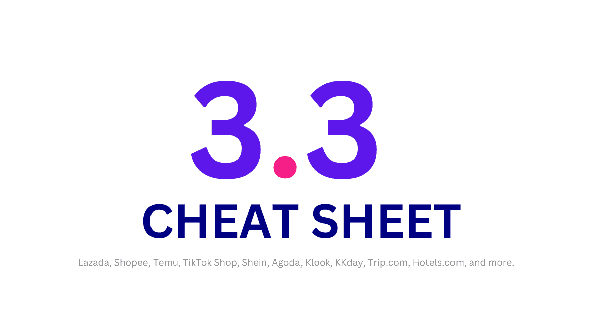 3.3 Cheat Sheet March 2025