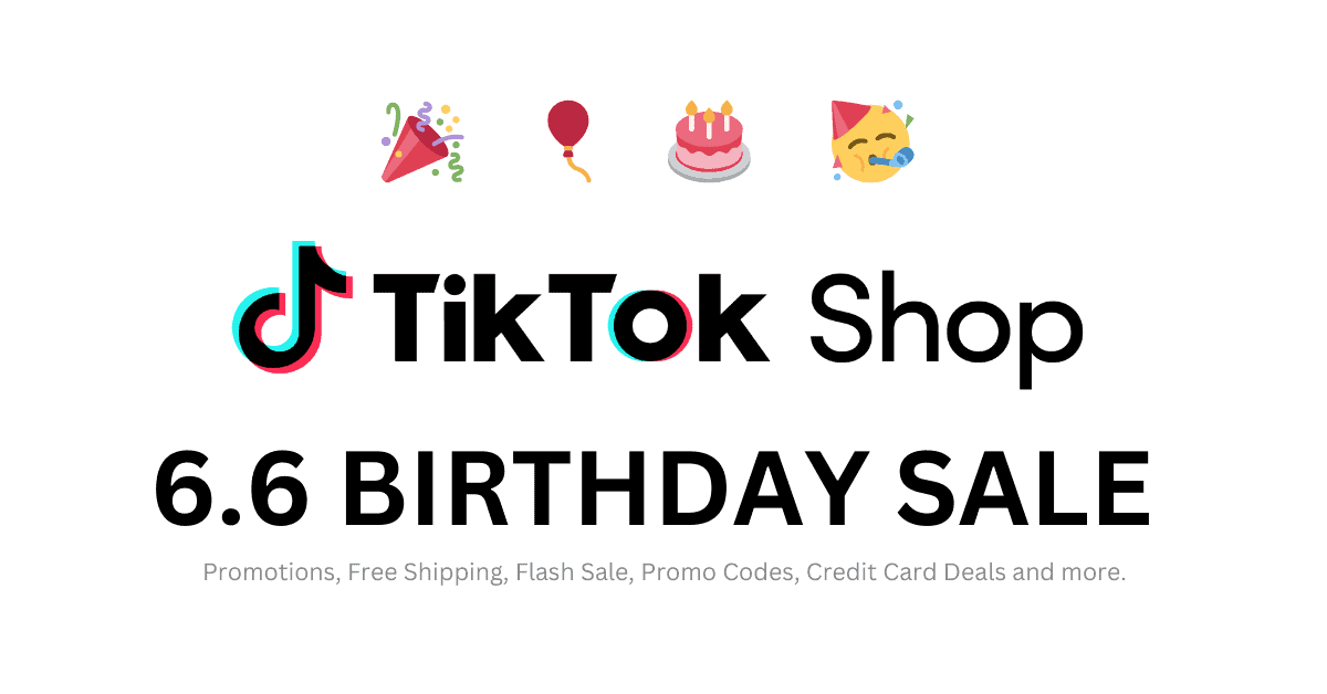 TikTok Shop Birthday Sale
