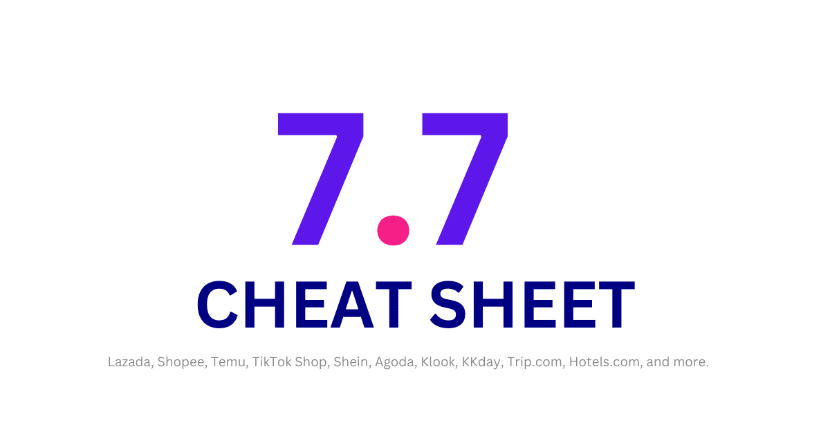 7-7 Cheat Sheet 2025