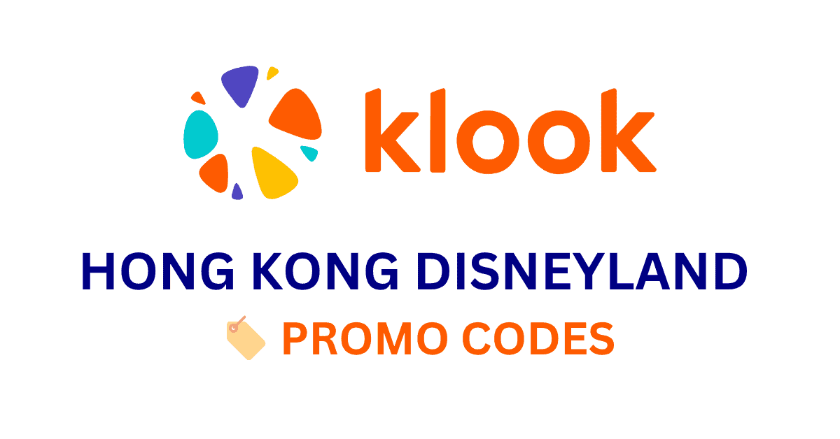 Klook HK Disneyland Ticket Promo Codes