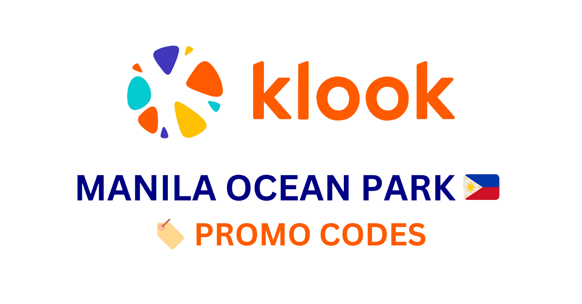 Klook Manila Ocean Park Ticket Voucher Codes