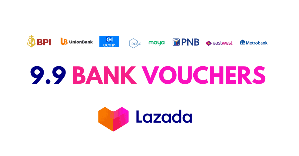 Lazada 9-9 Bank Vouchers