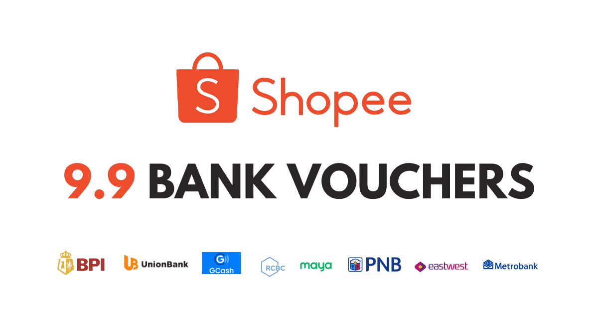 Shopee 9-9 Bank Vouchers