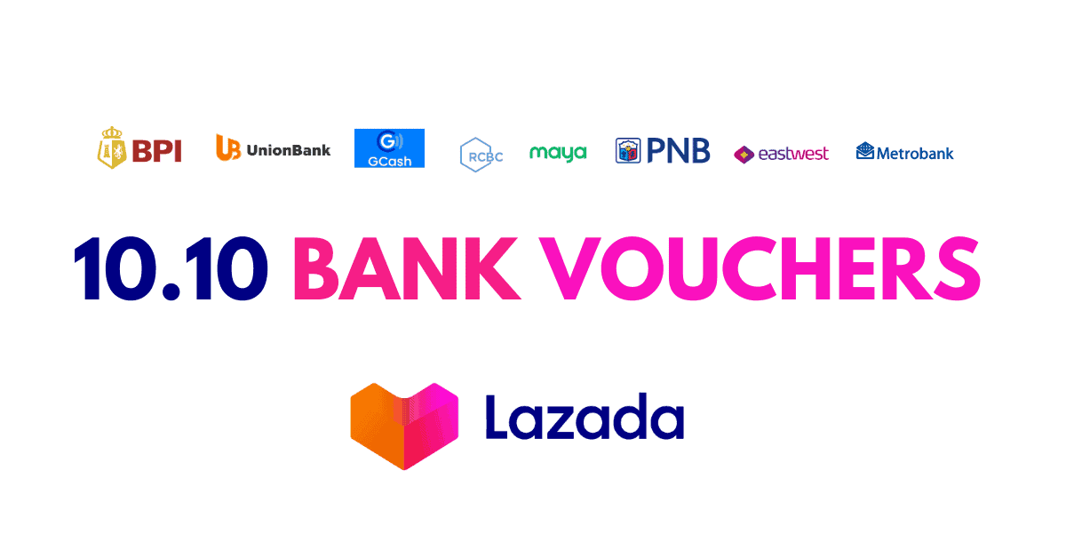 Lazada 10.10 Bank Vouchers