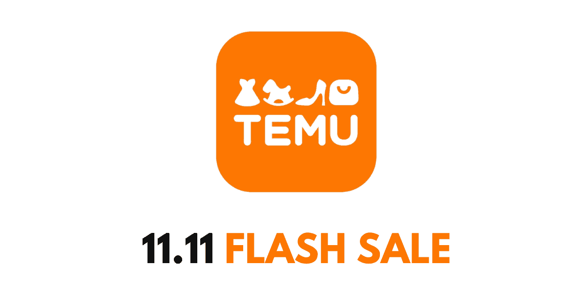 Temu 11-11 Flash Sale