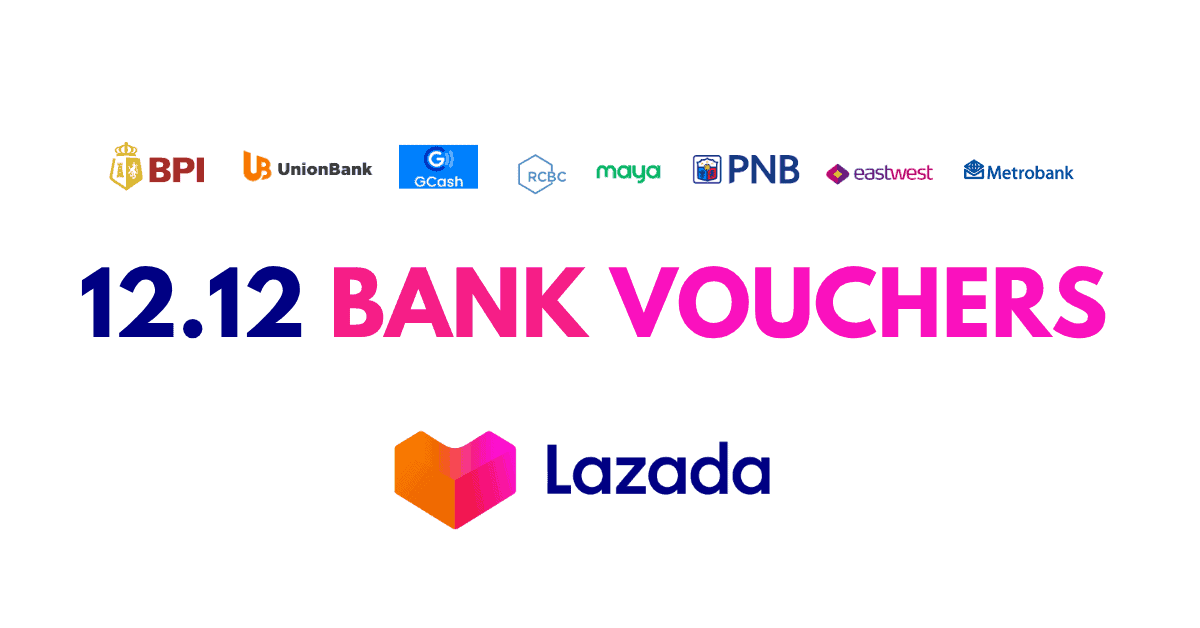 Lazada 12-12 Bank Vouchers