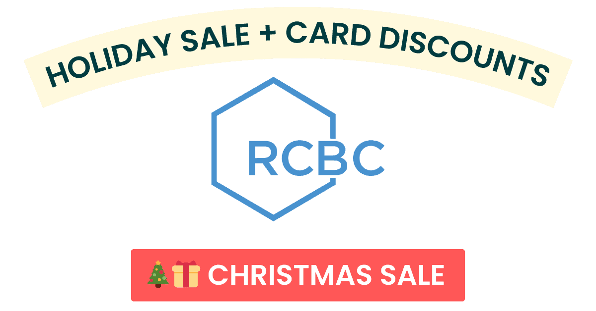 RCBC Christmas Card Promotions Cashback Discounts Philippines