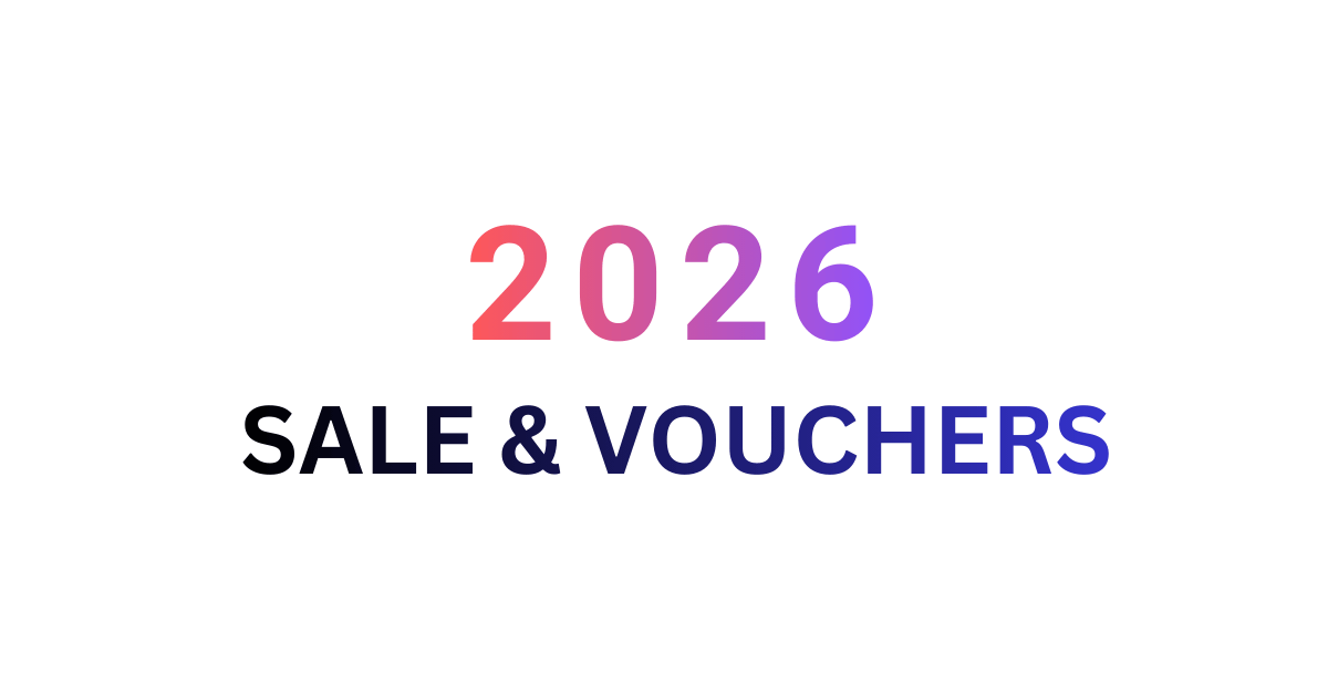 2026 Sale and Vouchers
