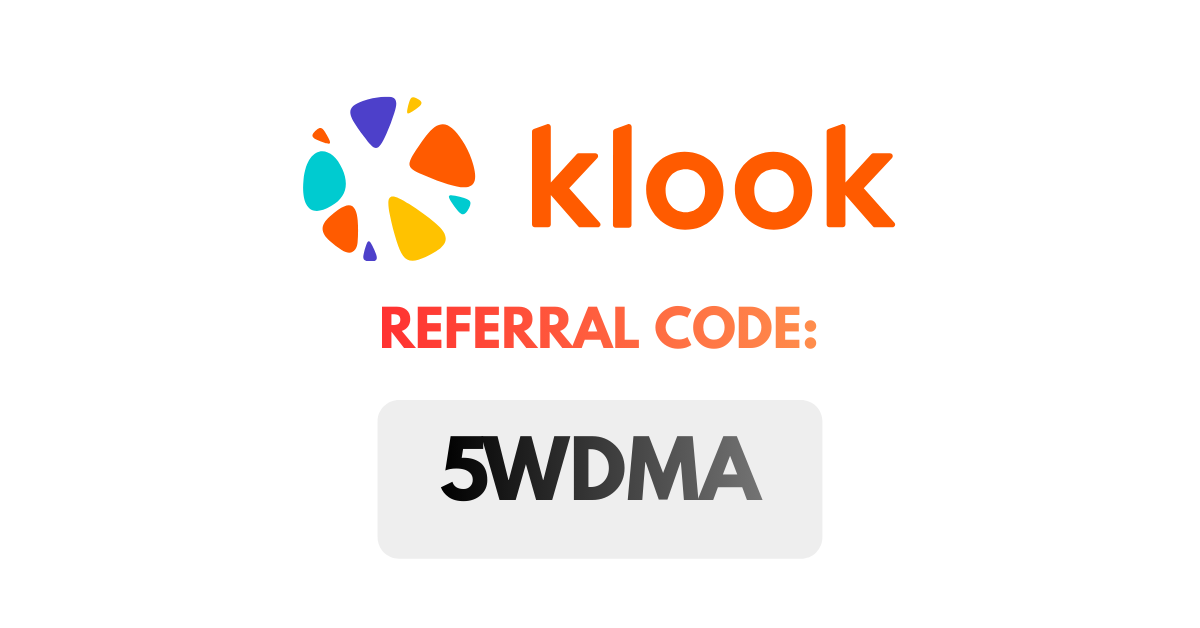 Klook Referral Code