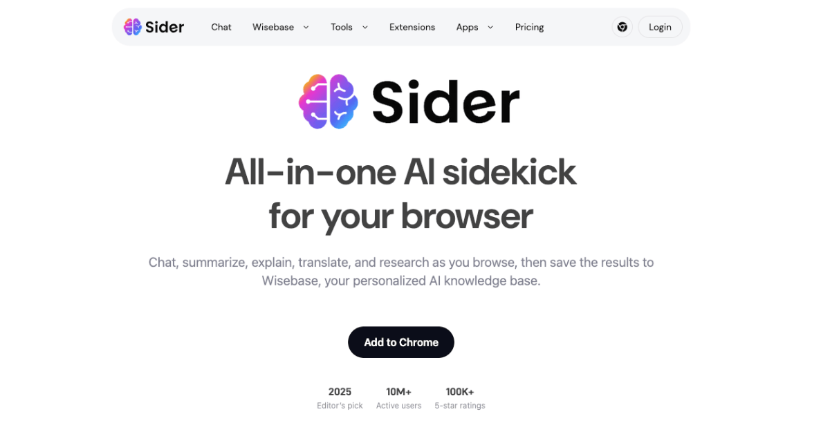 Sider AI Promo Codes & Review – All-in-One Browser AI Sidekick