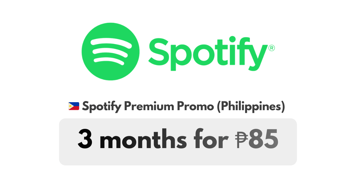 Spotify Premium PH Promotions