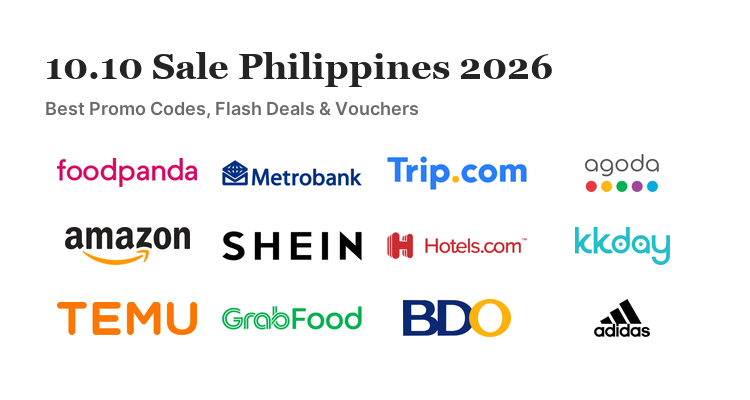 10.10 Sale Philippines promo codes and deals