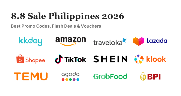 8.8 Sale Philippines 2026 deals and vouchers