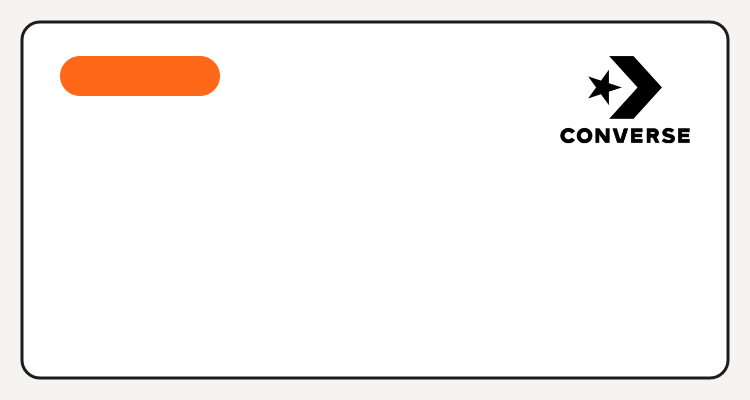 Converse Philippines promo codes and verified discount vouchers: September 2026 deals updated weekly by TipidNation