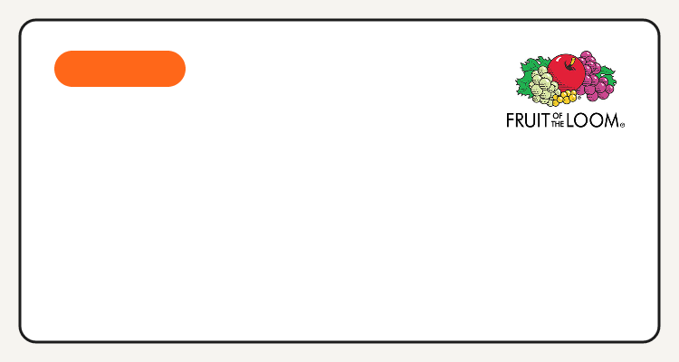 Fruit of the Loom Philippines promo codes and verified discount vouchers: September 2026 deals updated weekly by TipidNation