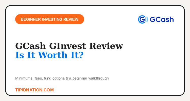 GCash GInvest review: is it worth it for beginner investors in the Philippines