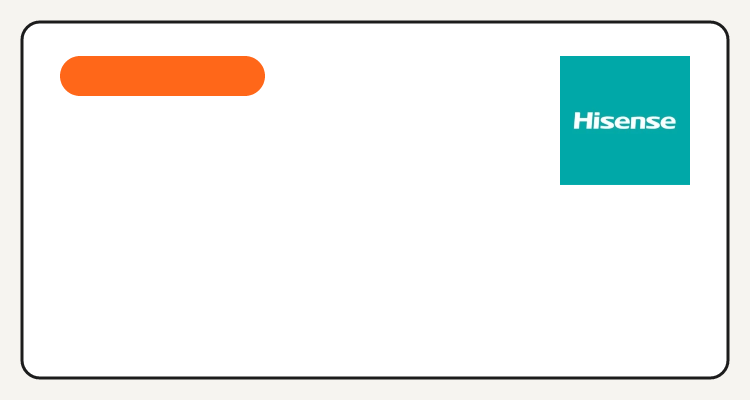 Hisense Philippines promo codes and verified discount vouchers: September 2026 deals updated weekly by TipidNation
