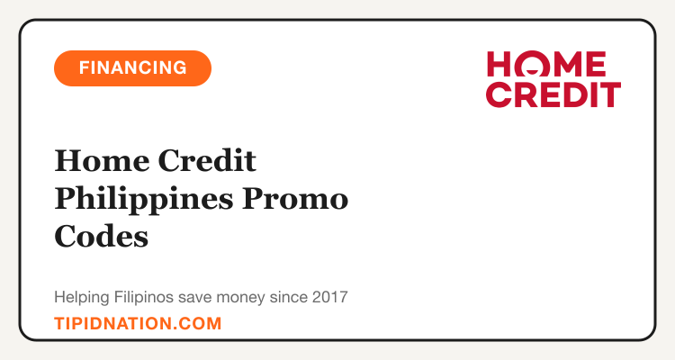 Home Credit Philippines gadget and appliance financing offers: 5 offers updated weekly