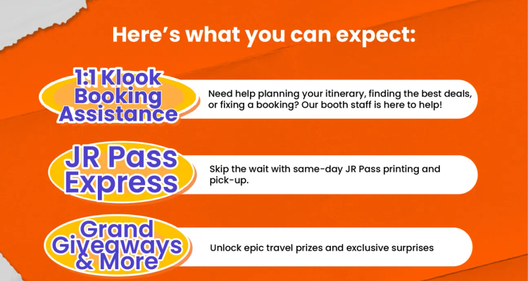 Klook Travel Fest 2026: 1-on-1 booking assistance, JR Pass Express, and grand giveaways at One Ayala Concourse