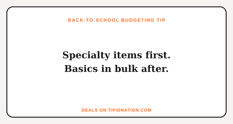 Back-to-school budgeting tip for National Book Store and Daiso shoppers