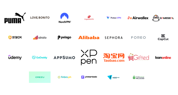 Collage of 26 new brand logos added to TipidNation