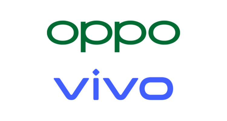 OPPO and vivo logos