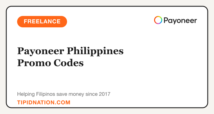 Payoneer Philippines freelancer payout and referral offers: 3 offers updated weekly