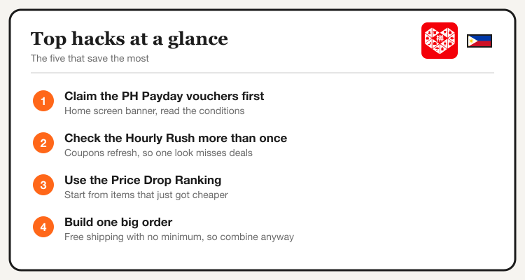 Top Pinduoduo hacks at a glance for Philippine shoppers