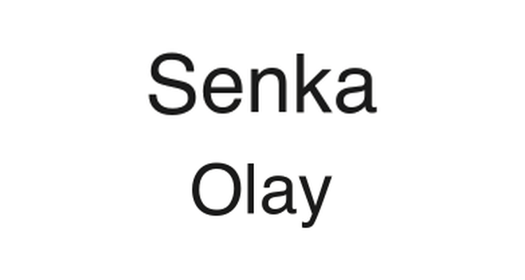 Senka and Olay logos