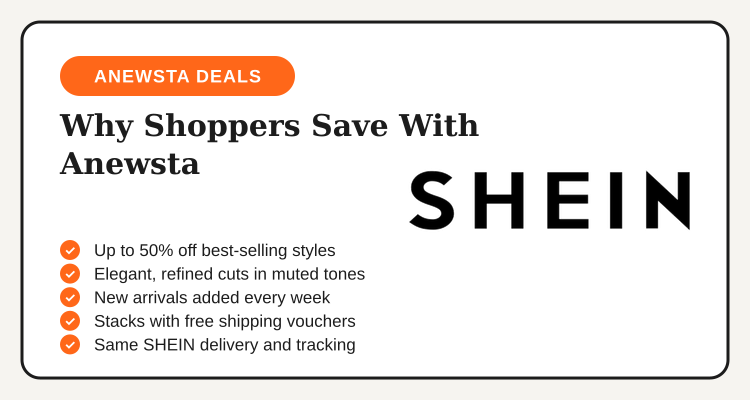 Why TipidNation flags the Anewsta SHEIN promo code for savings