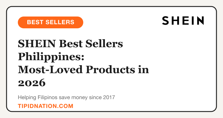 SHEIN Philippines best sellers and promo codes