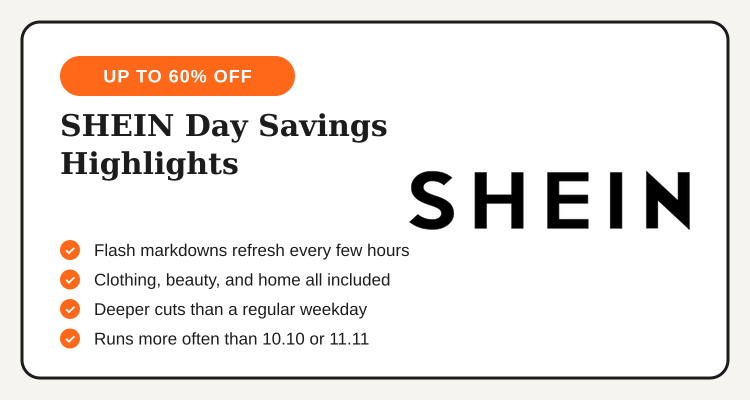 SHEIN Day savings highlights for Philippine shoppers