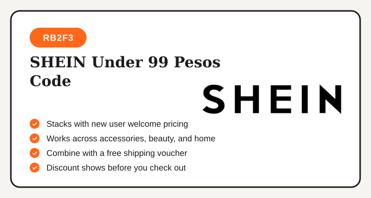 SHEIN Under 99 Pesos Philippines promo code savings highlights