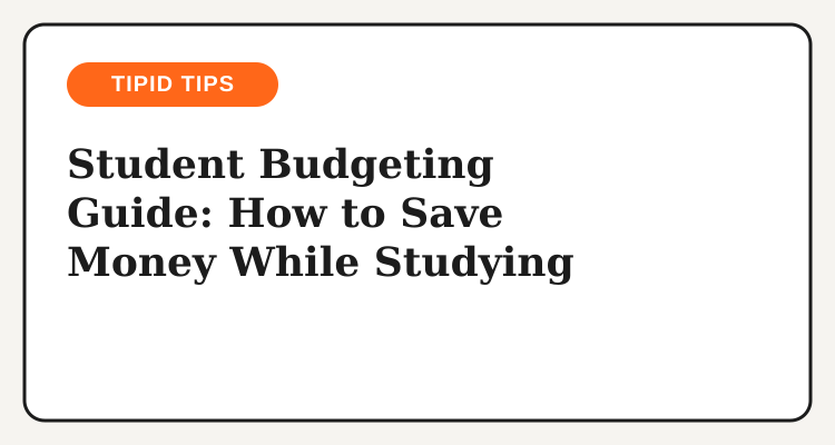 Student budgeting guide Philippines