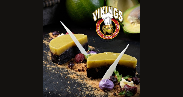 Vikings Luxury Buffet dessert spread, available as a Gifted.PH gift certificate