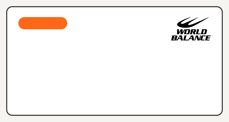 World Balance Philippines promo codes and verified discount vouchers: September 2026 deals updated weekly by TipidNation