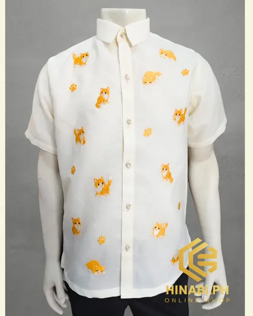 Pusa Modern Barong Tagalog