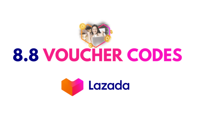 Lazada 8-8 Voucher Codes PH