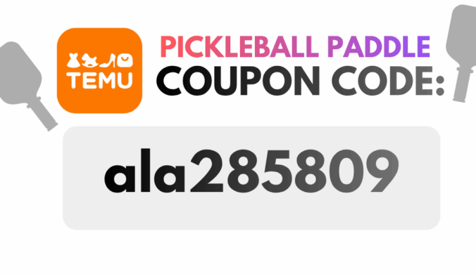 Temu Pickleball Paddle Discounts